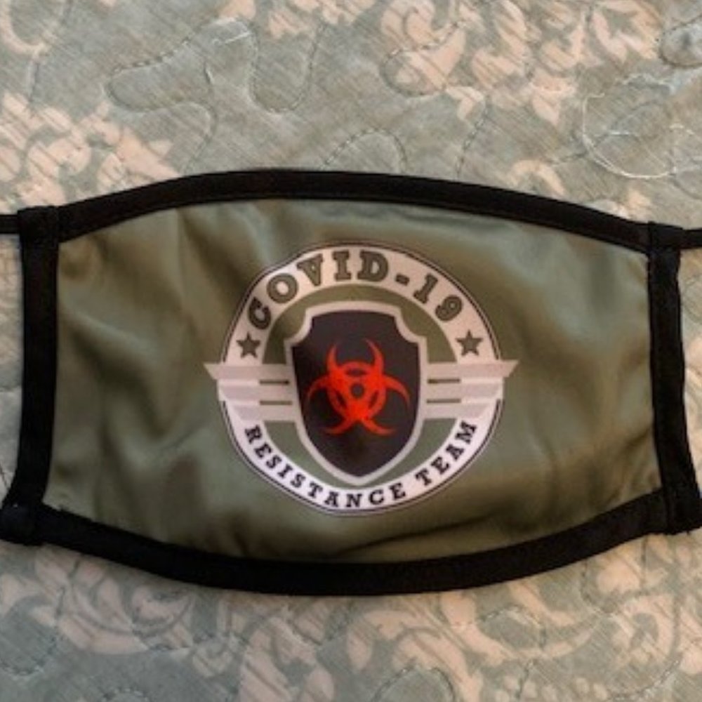 Mouth Covering - COVID-19 Resistance Team (10Pack)